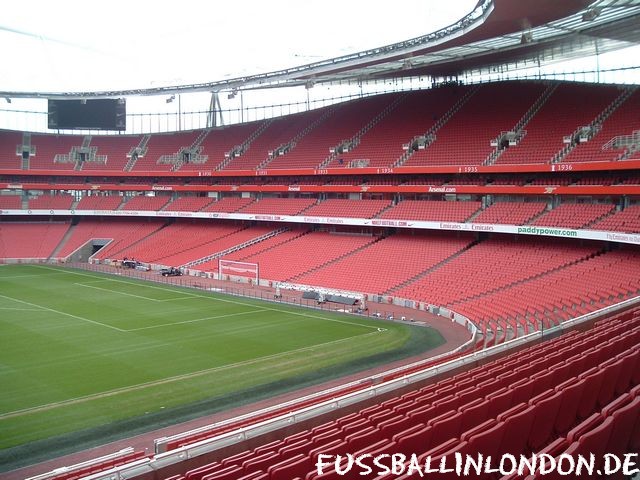 Emirates - South Stand - Arsenal FC - fussballinlondon.de