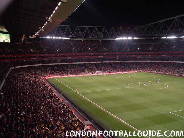 Emirates - The Emirates during a match - Arsenal FC - londonfootballguide.com