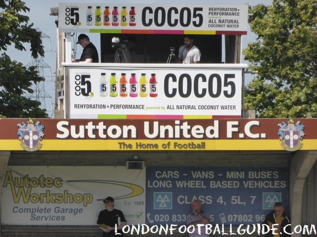 Gander Green Lane -  - Sutton United - londonfootballguide.com