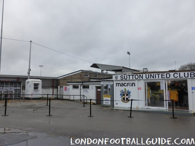 Gander Green Lane -  - Sutton United - londonfootballguide.com