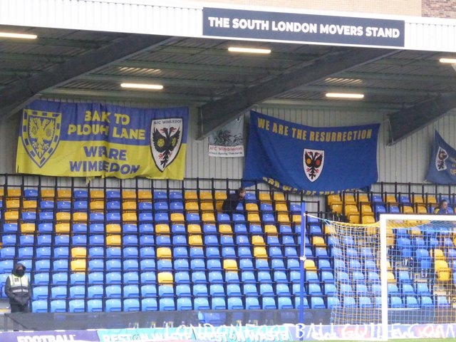 Plough Lane -  - AFC Wimbledon - londonfootballguide.com