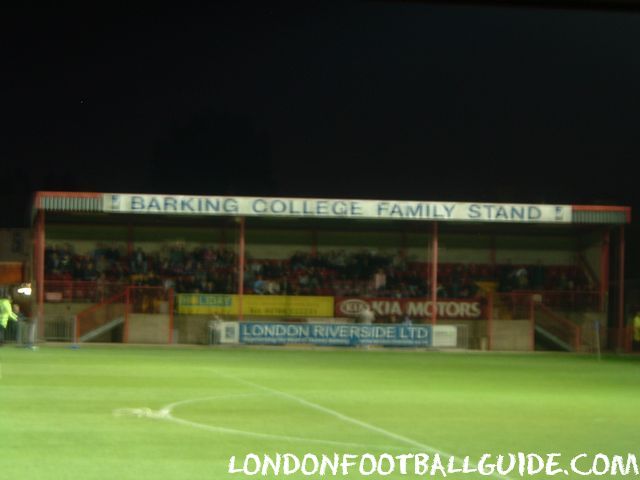  - Family Stand (adjacent to Main Stand) - Dagenham & Redbridge FC - londonfootballguide.com