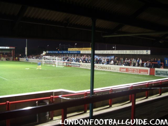  - Pondfield Road End (Away Sector) - Dagenham & Redbridge FC - londonfootballguide.com