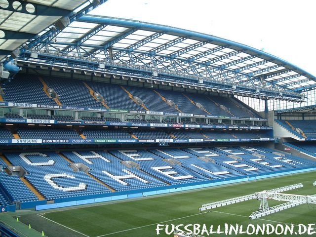 Stamford Bridge - West Stand - Chelsea FC - fussballinlondon.de